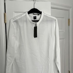 Hugo boss - light sweater slim fit. Mercerised. White. Brand new. Never worn.